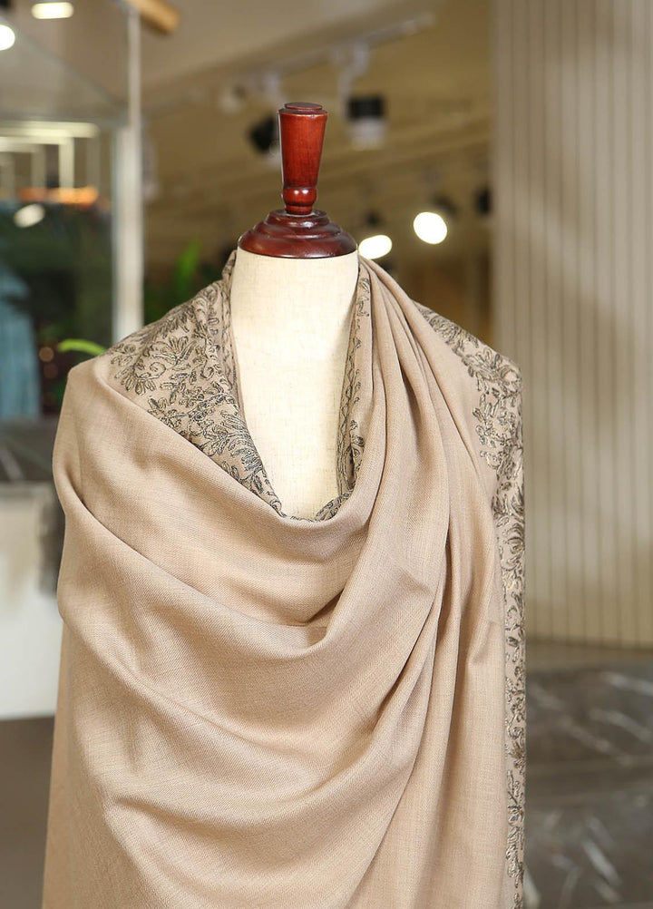 Sanaulla Exclusive Range  Pashmina  D-34 Grey 02 - Women Shawls