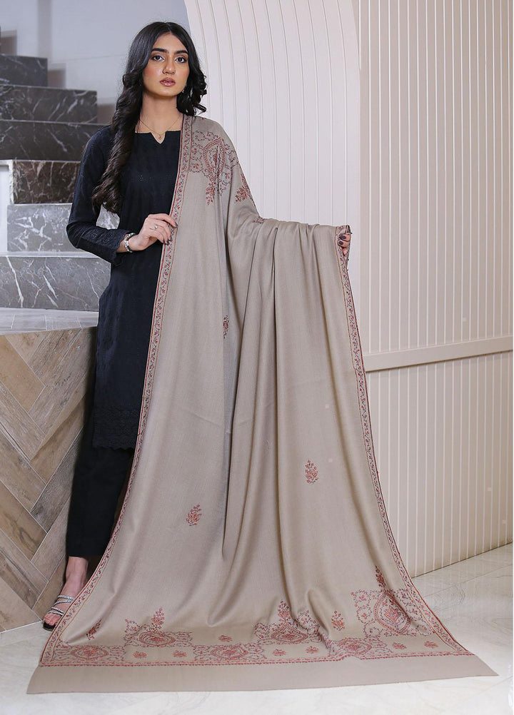 Sanaulla Exclusive Range  Pashmina  Mama D-42 L Green - Women Shawls