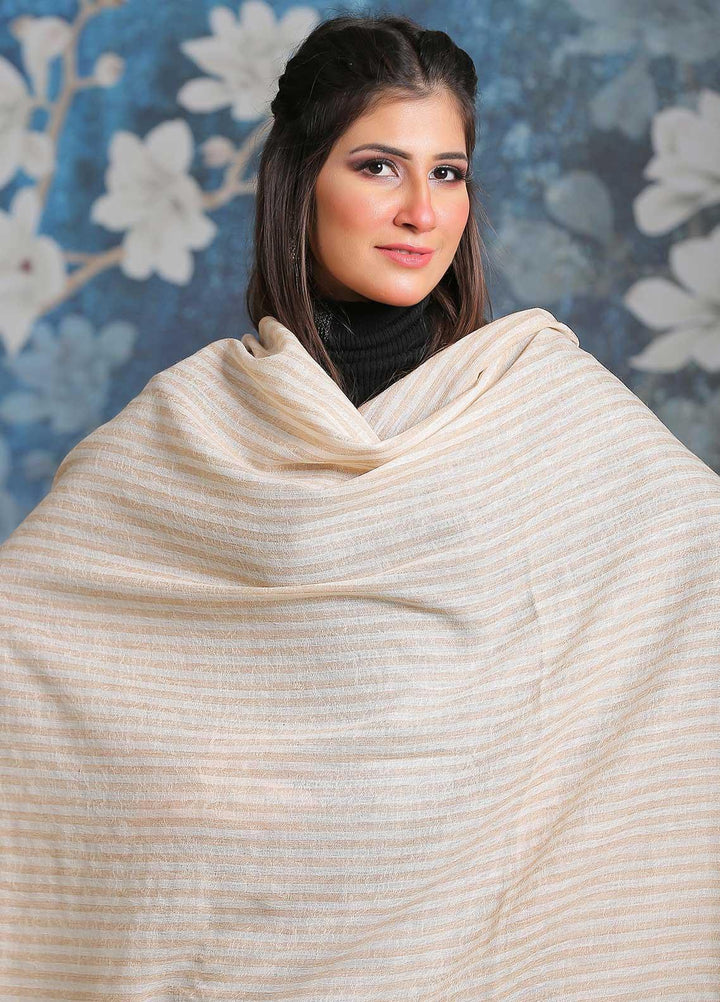 Sanaulla Exclusive Range  Pashmina  Shawl SU21PP OD-1 - Pure Pashmina Shawls
