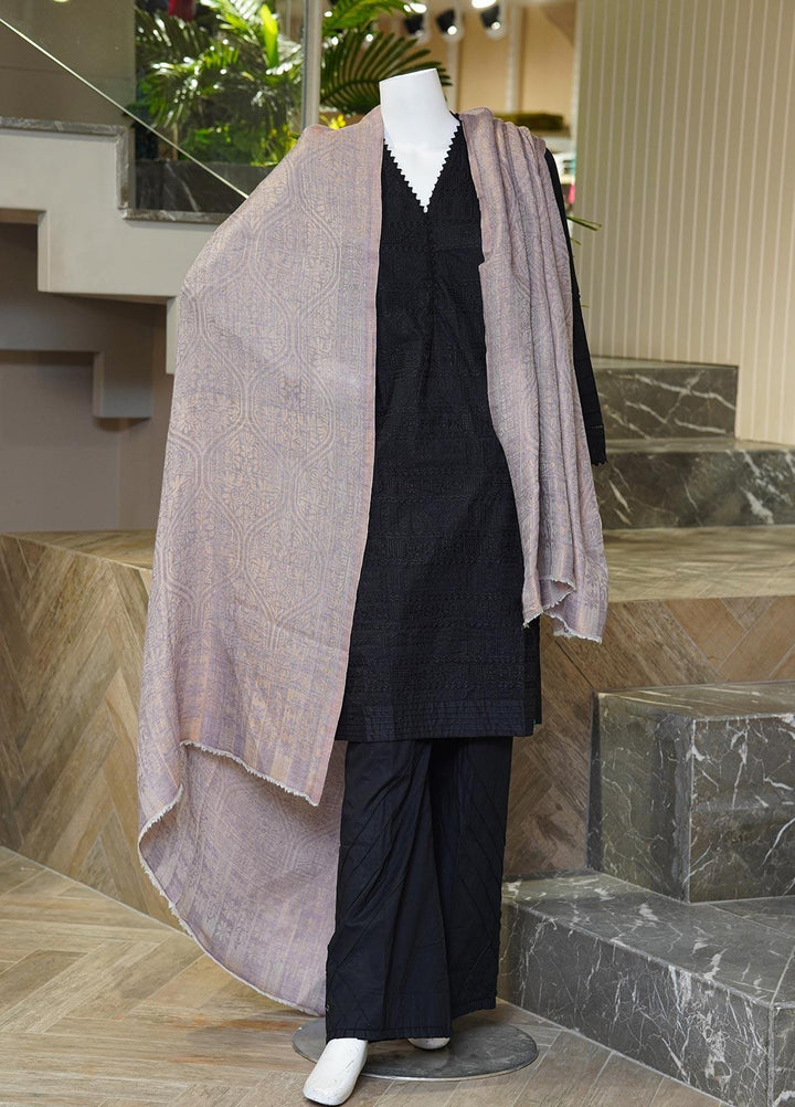 Sanaulla Exclusive Range  Pashmina  Shawls MAMA-01 Fawn - Pashmina Shawls