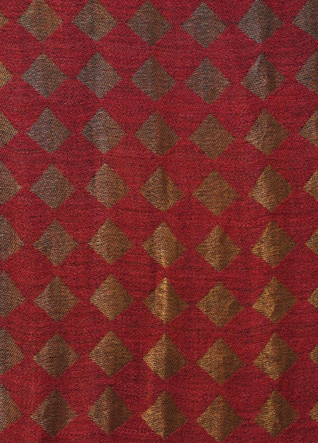 Sanaulla Exclusive Range  Pashmina  Shawls MAMA-01 Rust-2 - Pashmina Shawls