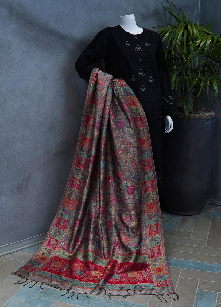 Sanaulla Exclusive Range  Pashmina  Shawls MAMA-11 Multi-12 - Pashmina Shawls