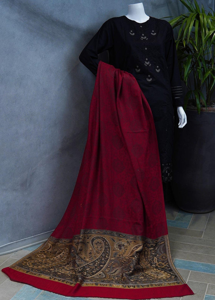 Sanaulla Exclusive Range  Pashmina  Shawls MAMA-34 Multi-1 - Pashmina Shawls