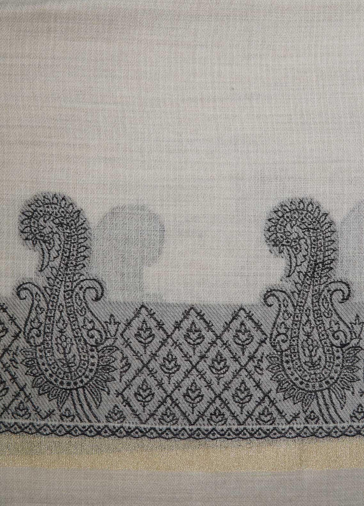 Sanaulla Exclusive Range  Pashmina  Shawls MAMA-44 Fawn - Pashmina Shawls