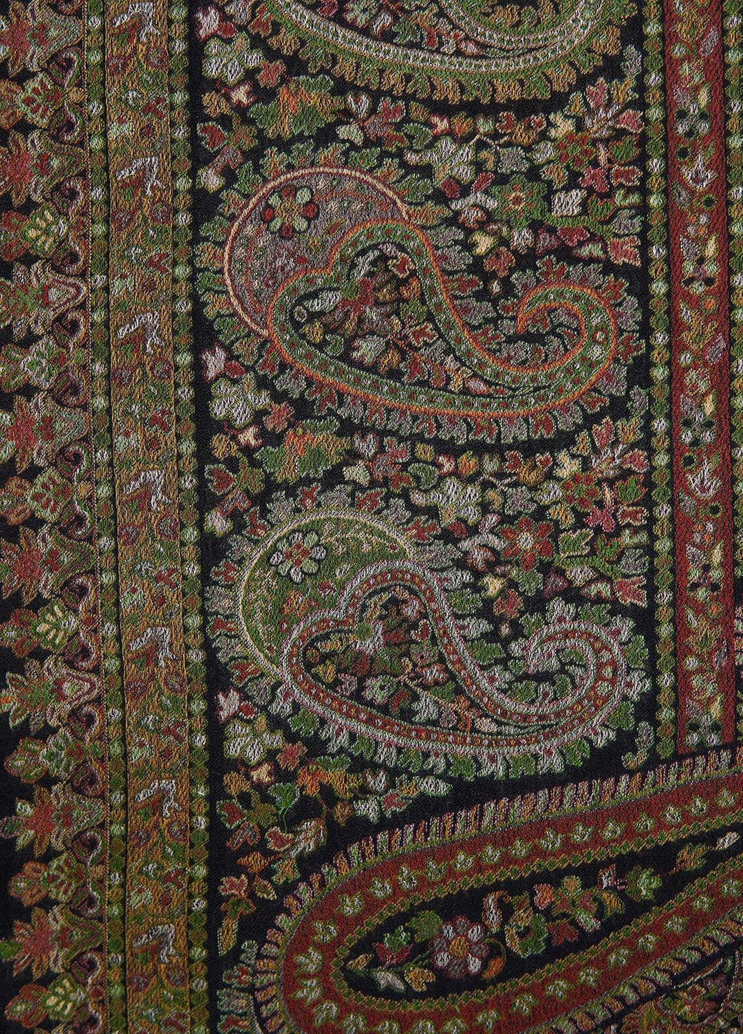 Sanaulla Exclusive Range  Pashmina  Shawls MAMA-32 Multi-5 - Pashmina Shawls