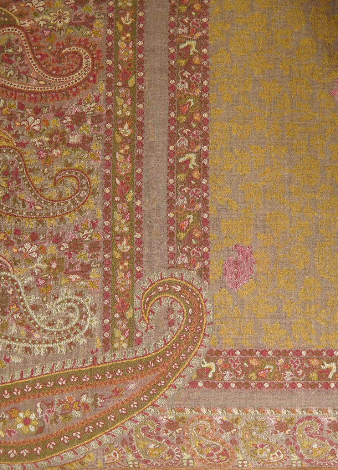 Sanaulla Exclusive Range  Pashmina  Shawls MAMA-33 Multi-2 - Pashmina Shawls