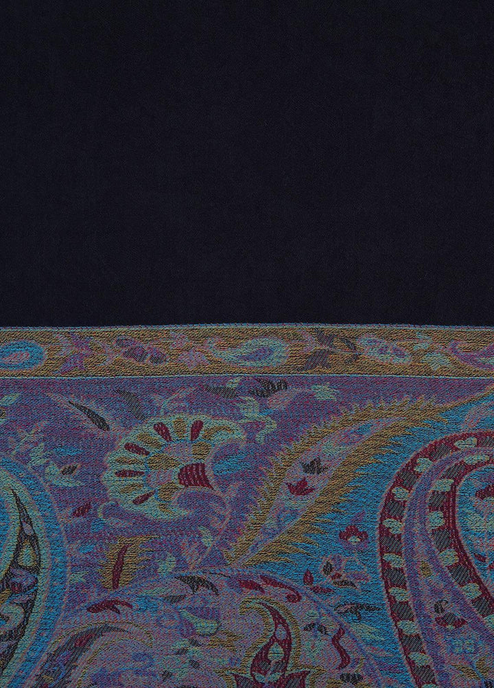 Sanaulla Exclusive Range  Pashmina  Shawls MAMA-34 Multi-10 - Pashmina Shawls