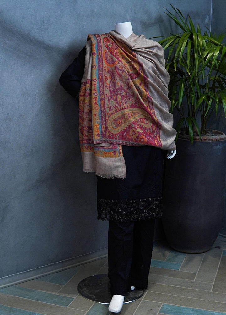 Sanaulla Exclusive Range  Pashmina  Shawls MAMA-34 Multi-11 - Pashmina Shawls