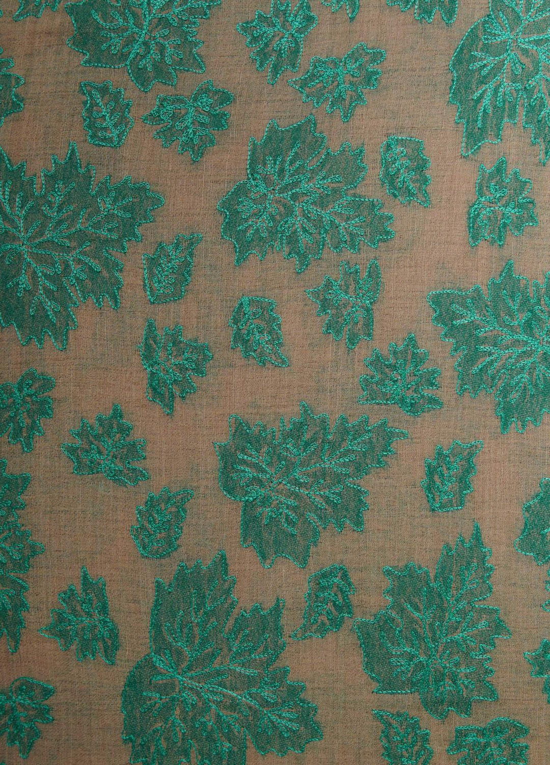 Sanaulla Exclusive Range  Pashmina  Shawls MAMA-06 Green      - Pashmina Shawls