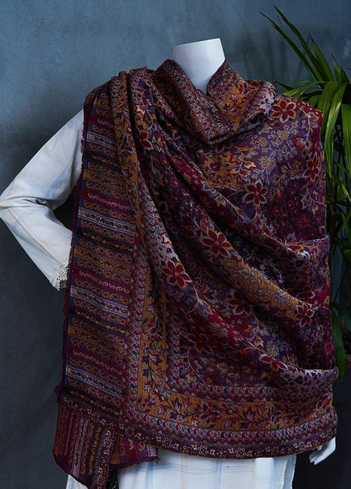 Sanaulla Exclusive Range  Pashmina  Shawls MAMA-10 Multi-5 - Pashmina Shawls