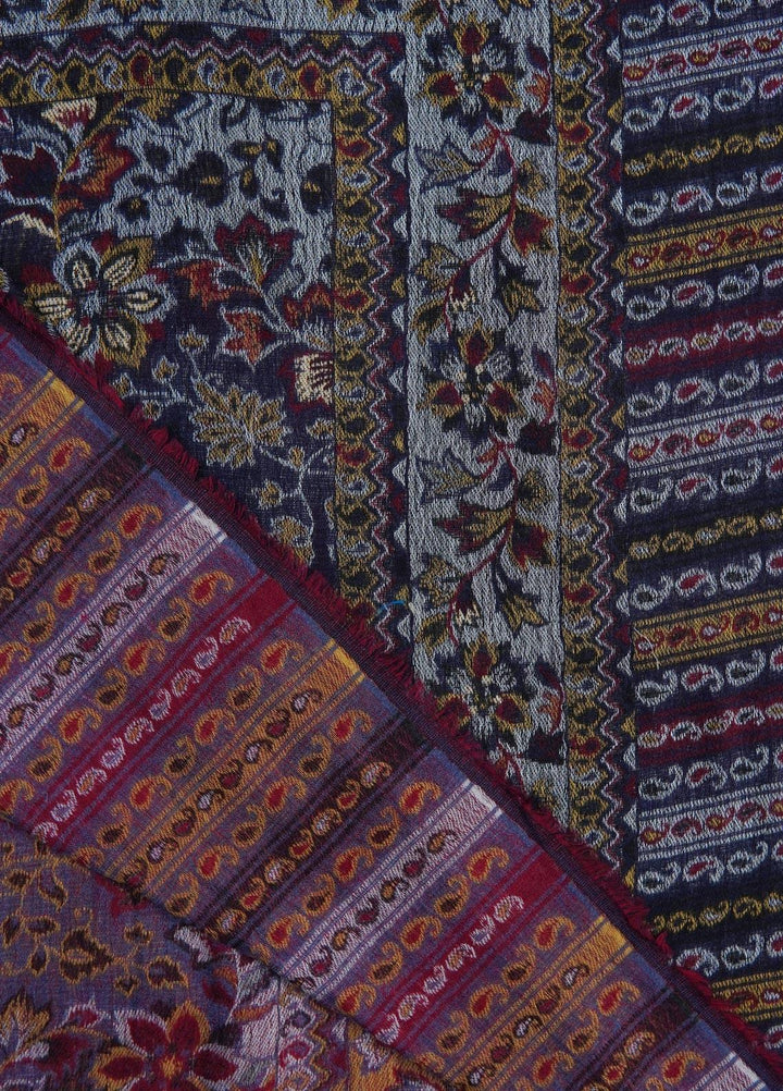 Sanaulla Exclusive Range  Pashmina  Shawls MAMA-10 Multi-5 - Pashmina Shawls