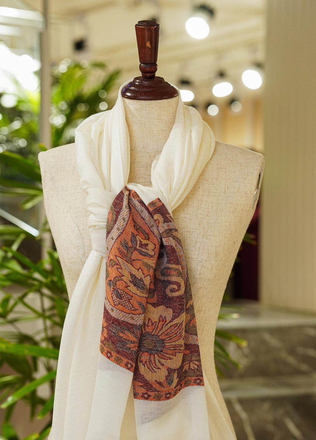Sanaulla Exclusive Range  Pashmina  Shawls D-014 - Pashmina Shawls