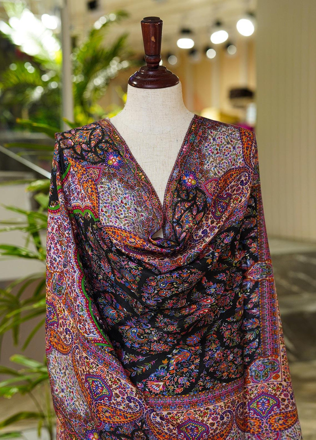Sanaulla Exclusive Range  Pashmina  Shawls MIR-812 Mix - Pashmina Shawls