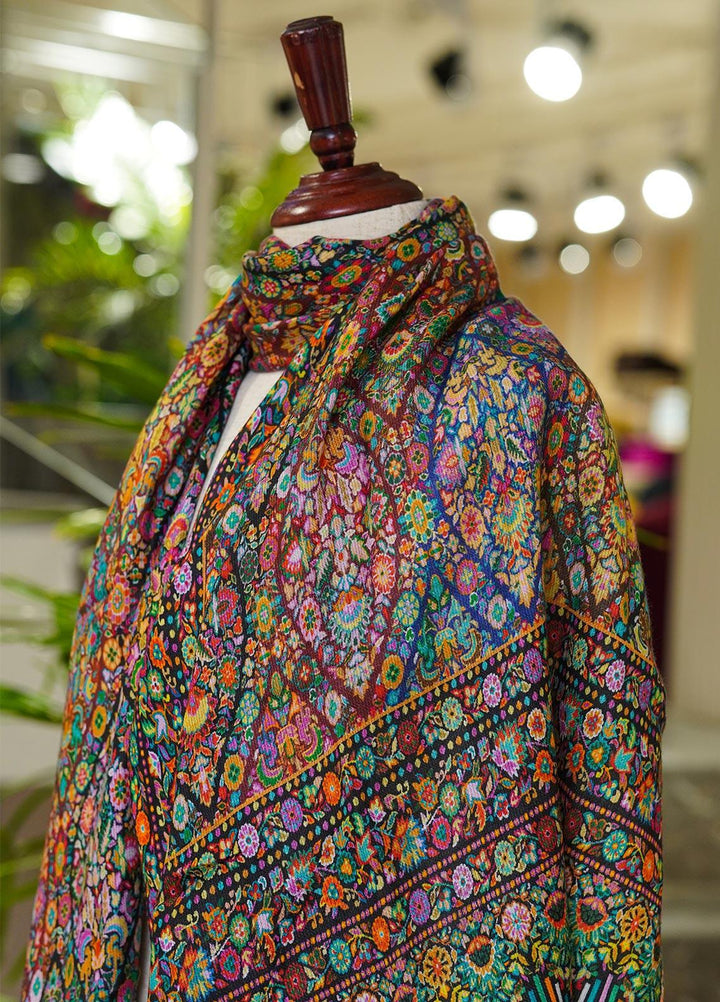 Sanaulla Exclusive Range  Pashmina  Shawls MIR-827 Mix - Pashmina Shawls