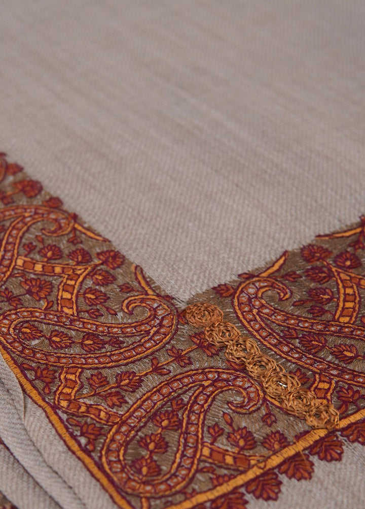Sanaulla Exclusive Range  Pashmina  Shawls SU22PS-2 MIR-30 Red - Pashmina Shawls