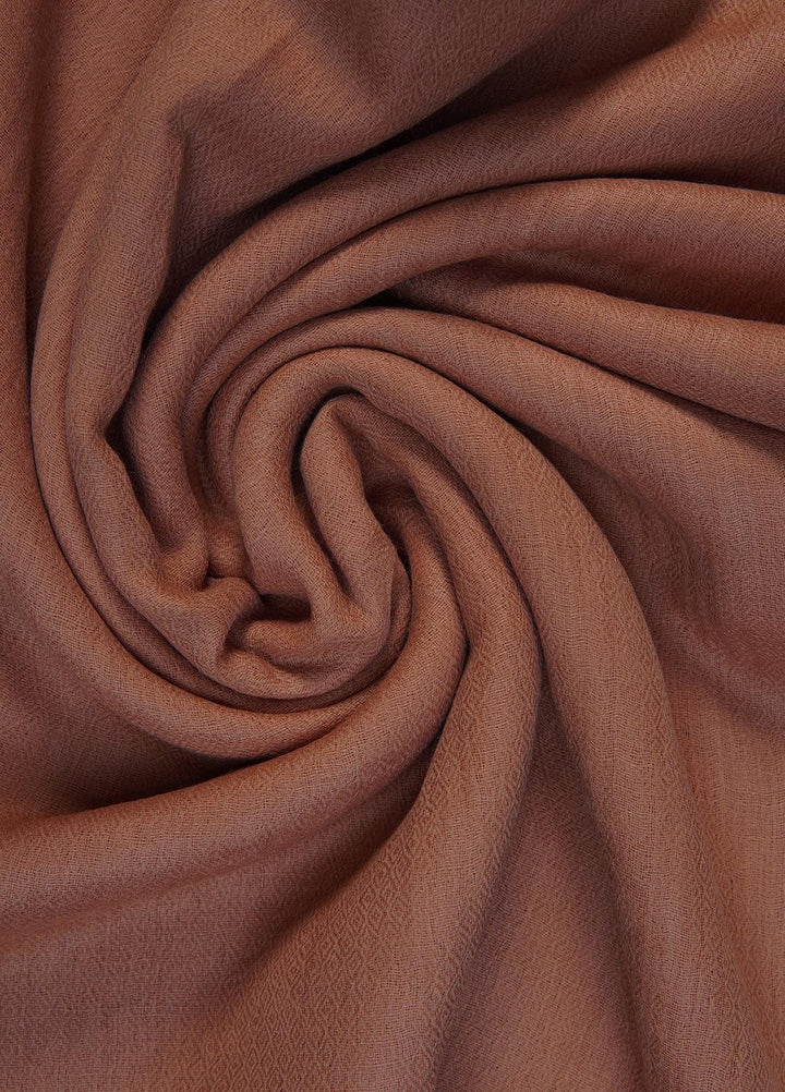 Sanaulla Exclusive Range  Pashmina  Shawls SU22PS-3 D-160 Fawn - Pashmina Shawls