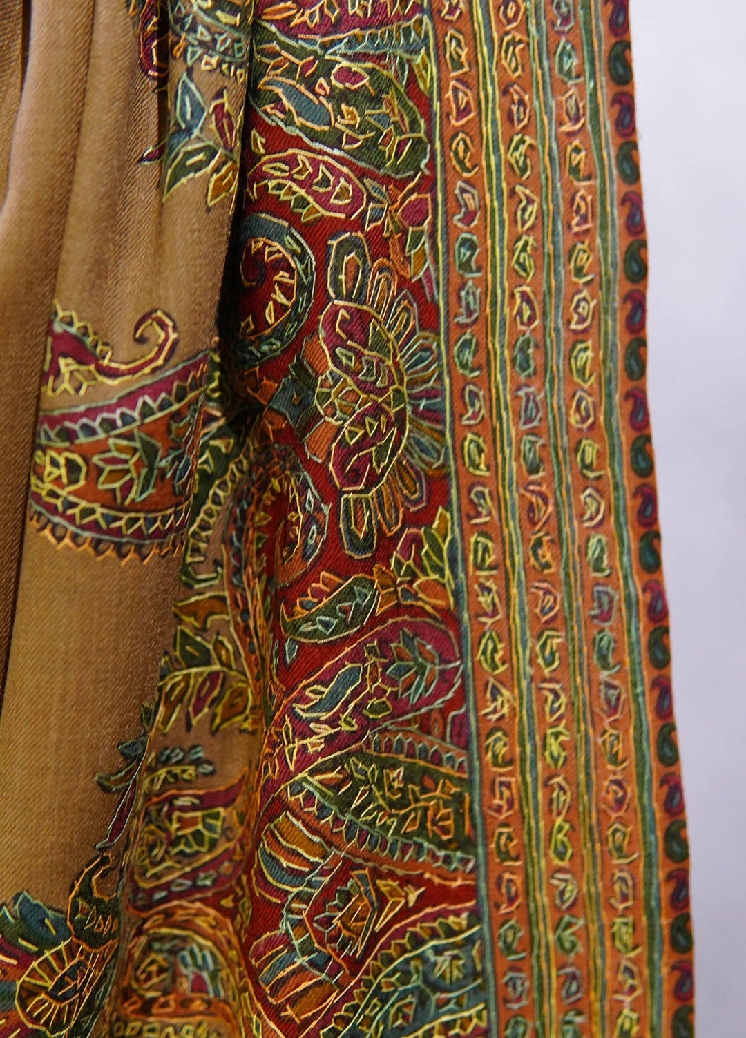 Sanaulla Exclusive Range Pashmina Shawl D-49 Multi 1 - Winter Collection