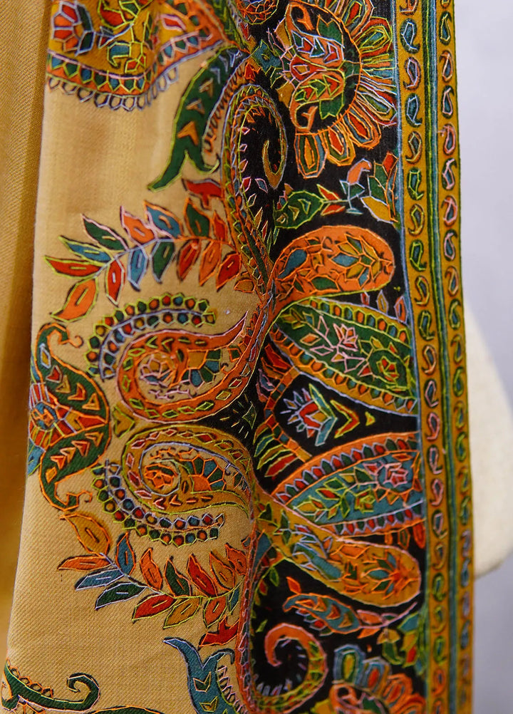 Sanaulla Exclusive Range Pashmina Shawl D-49 Multi 5 - Winter Collection