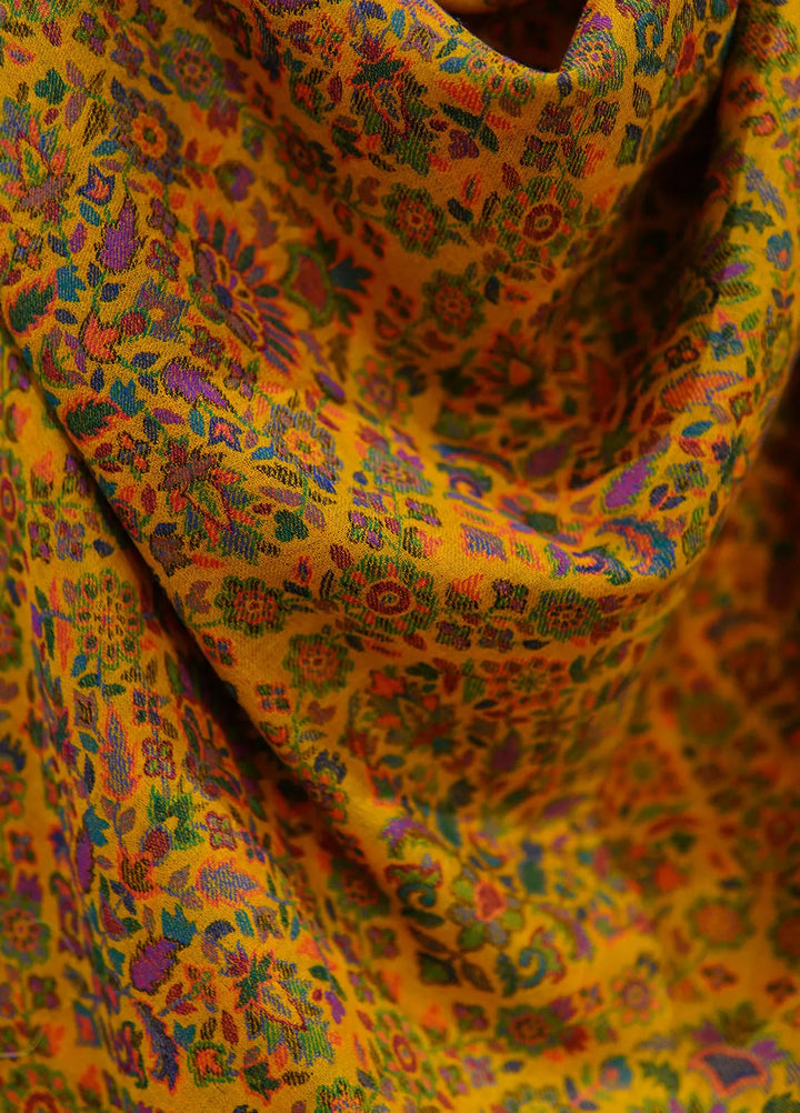 Sanaulla Exclusive Range Pashmina Shawl KPS D-18 Multi 14 - Winter Collection