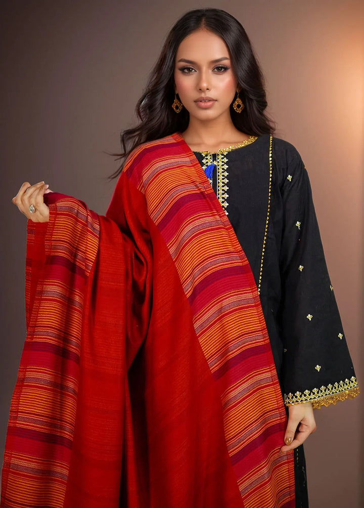 Sanaulla Exclusive Range Pashmina Shawl KPS D-43 Multi 2 - Winter Collection