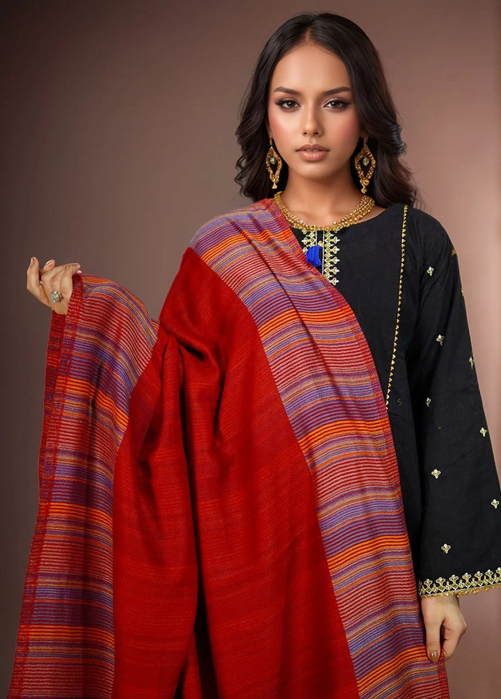 Sanaulla Exclusive Range Pashmina Shawl KPS D-43 Multi 7 - Winter Collection