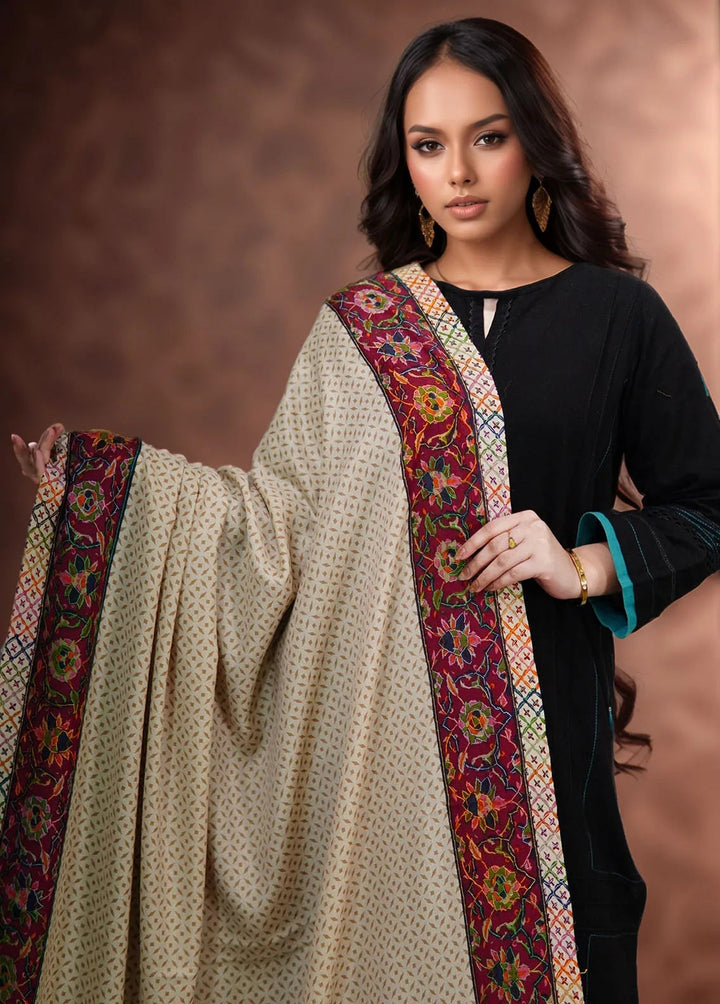 Sanaulla Exclusive Range Pashmina Shawl KPS D-52 Multi 5 - Winter Collection