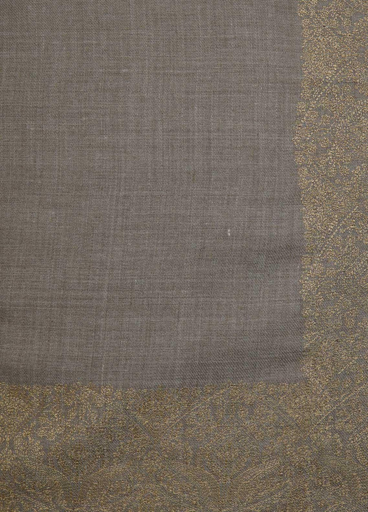 Sanaulla Exclusive Range  Pashmina  Shawls AKP-10 L Green - Pashmina Shawls