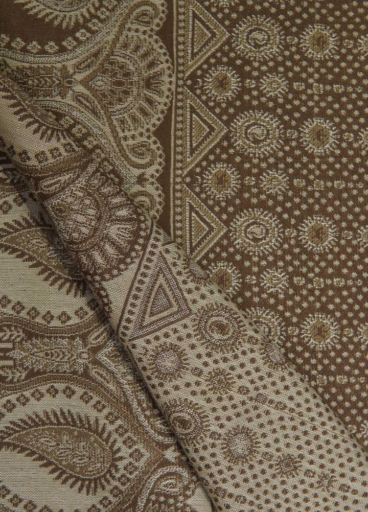 Sanaulla Exclusive Range  Pashmina  Shawls AKP-22 Beige 05 - Pashmina Shawls