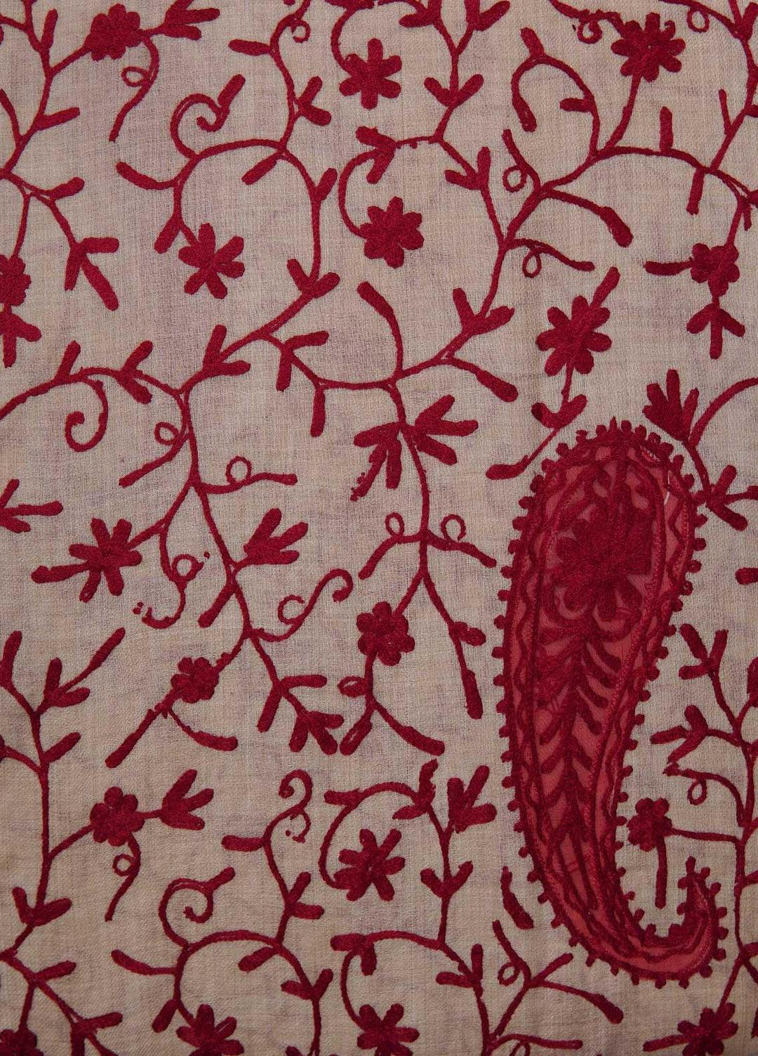 Sanaulla Exclusive Range  Pashmina  Shawls AKP-14 Fawn 02 - Pashmina Shawls