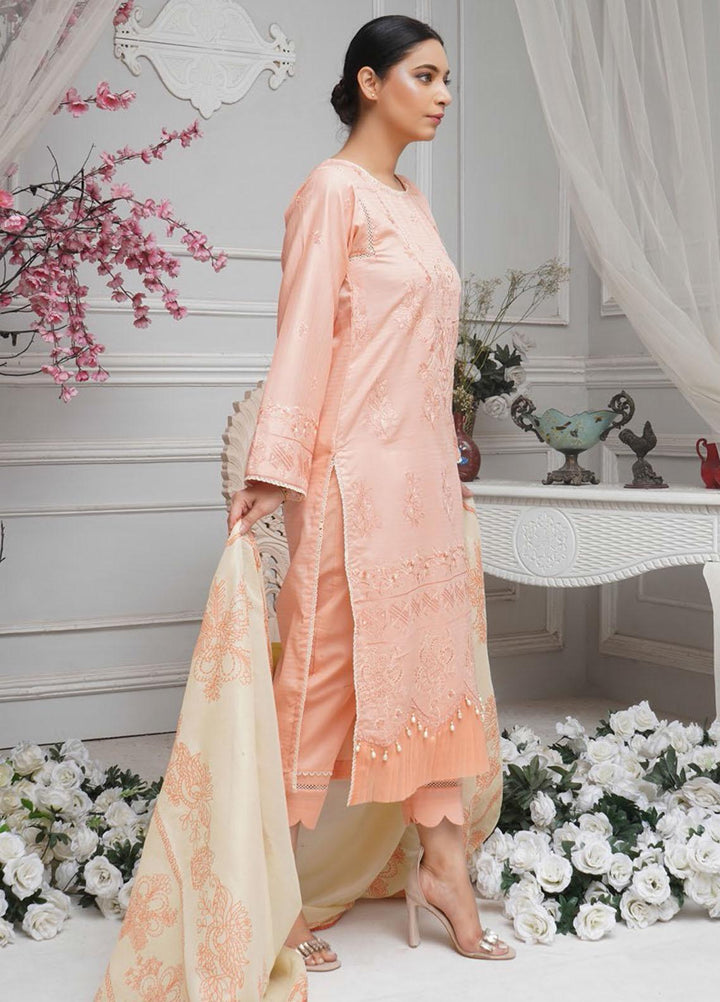 Sehar by Humdum Embroidered Jacquard Suits Unstitched 3 Piece HD22SR D-02 - Festive Collection