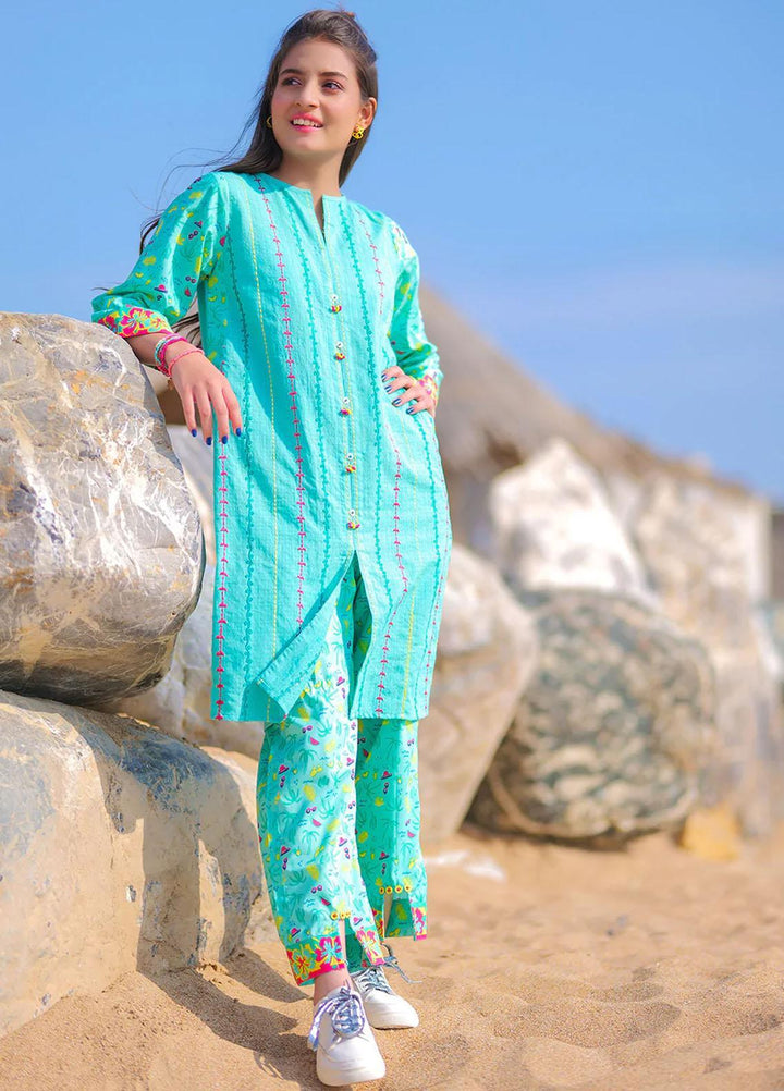 Senorita Cotton Pret Girls 2 Piece -  GAC-01974-SGN/MCL