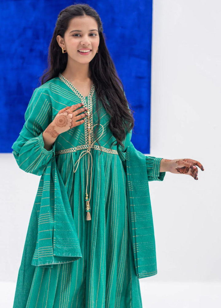 Senorita Karandi Casual 3 Piece Suit for Girls -  GAD-02446