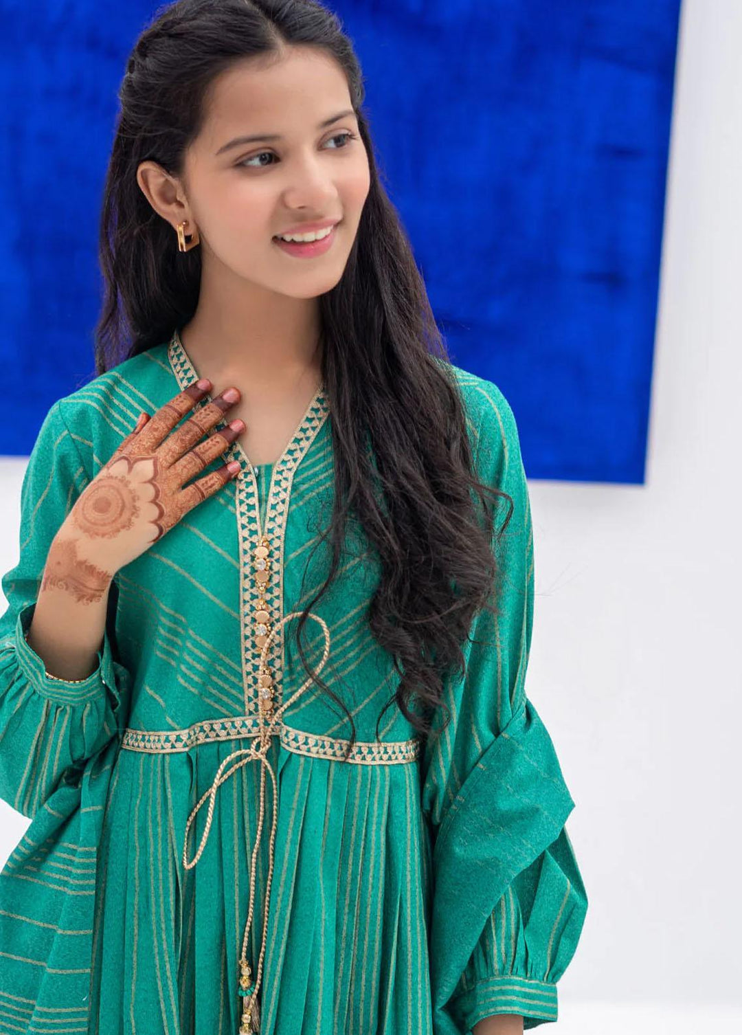 Senorita Karandi Casual 3 Piece Suit for Girls -  GAD-02446