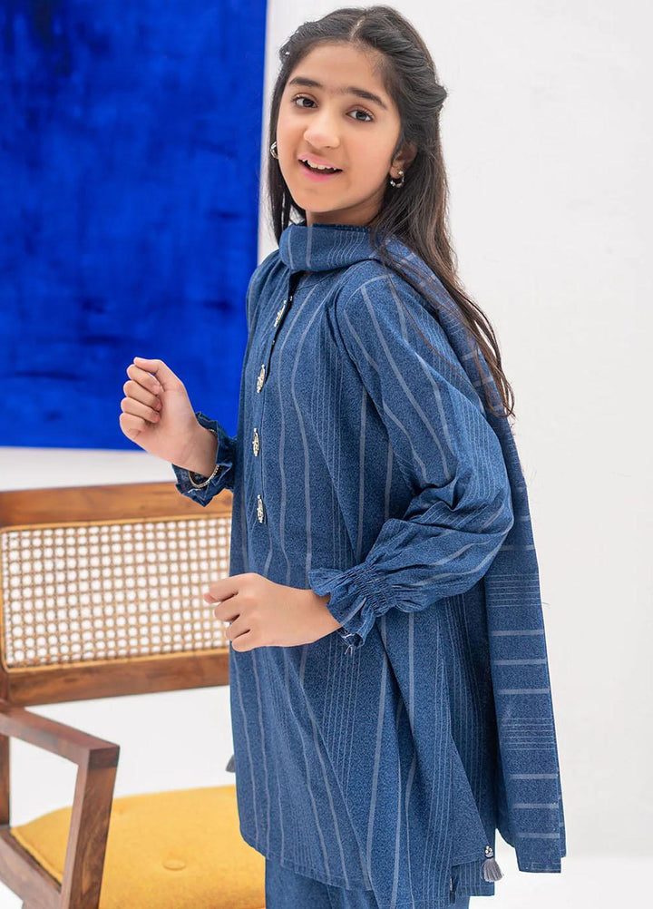 Senorita Karandi Casual 3 Piece Suit for Girls -  GAD-02447