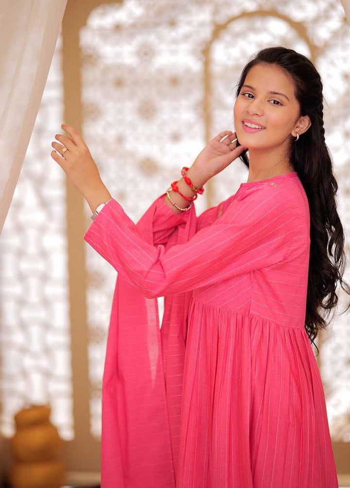 Senorita Karandi Casual 3 Piece Suit for Girls -  GAD-02489