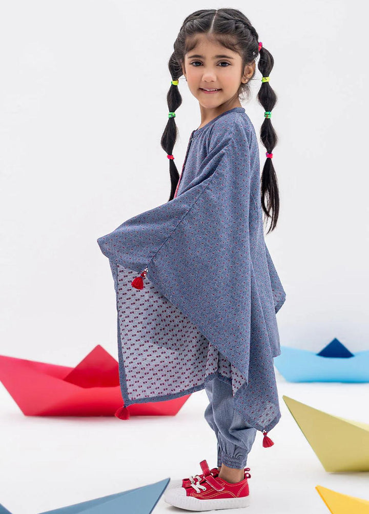 Senorita Denim Casual 2 Piece Suit for Girls -  KAC-02390