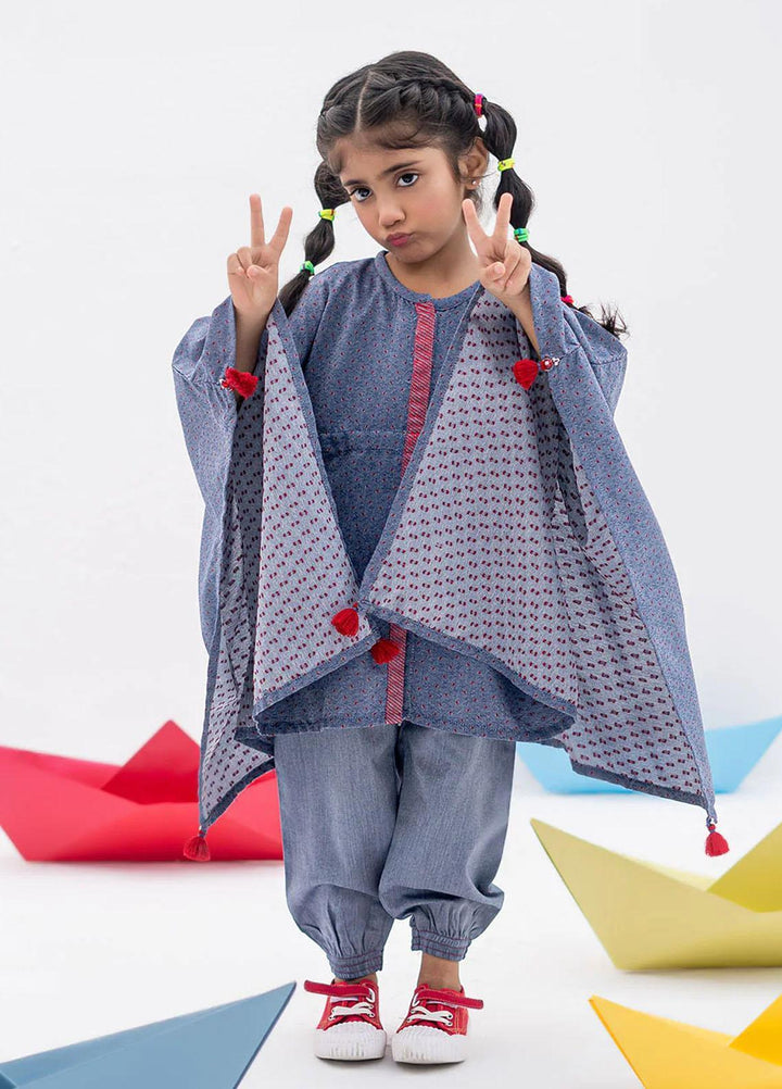 Senorita Denim Casual 2 Piece Suit for Girls -  KAC-02390