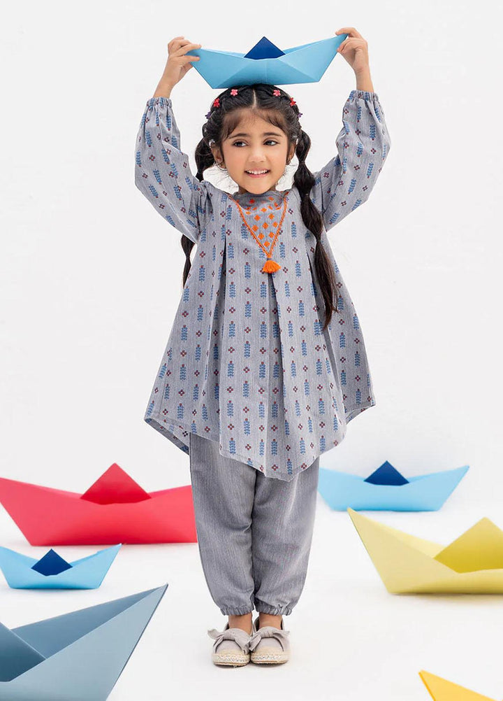 Senorita Denim Casual 2 Piece Suit for Girls -  KAC-02392