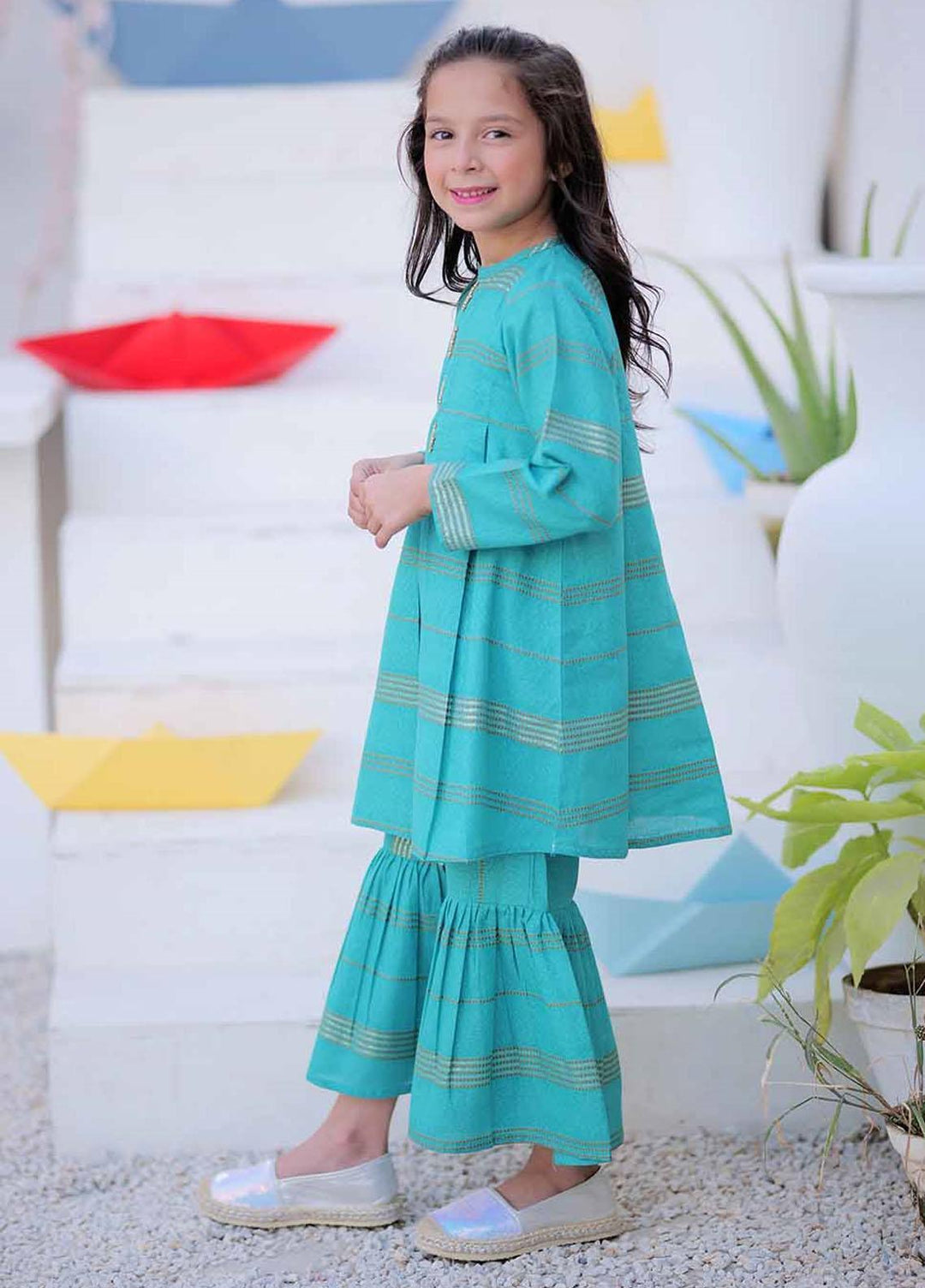 Senorita Karandi Casual 2 Piece Suit for Girls -  KAC-02487