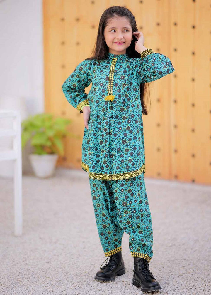 Senorita Khaddar Casual 2 Piece Suit for Girls -  KAC-02502