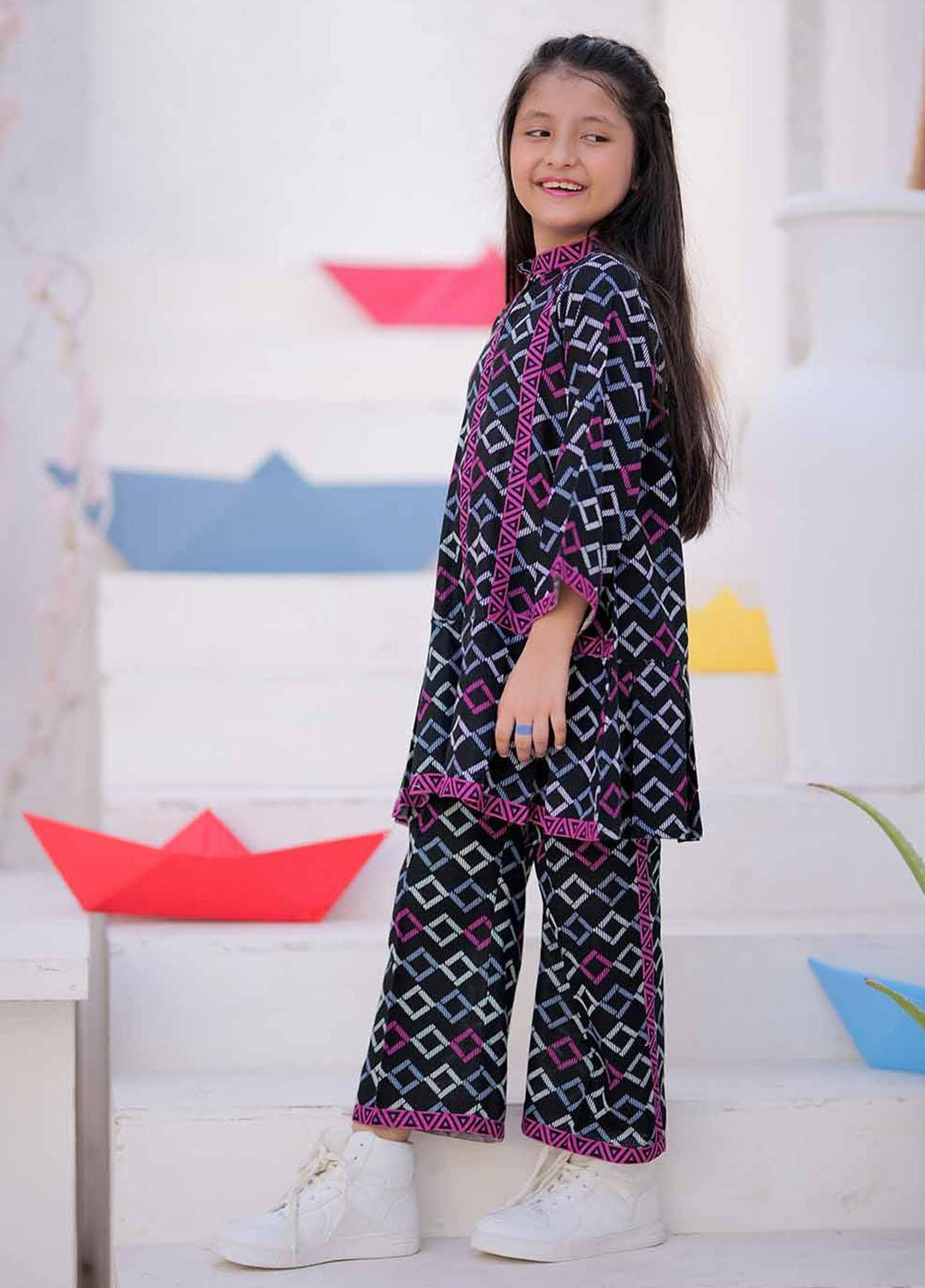 Senorita Khaddar Casual 2 Piece Suit for Girls -  KAC-02505
