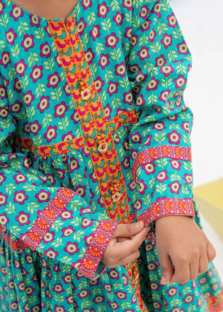 Senorita Cotton Casual 3 Piece Suit for Girls -  KAD-02365-SGN/MCL