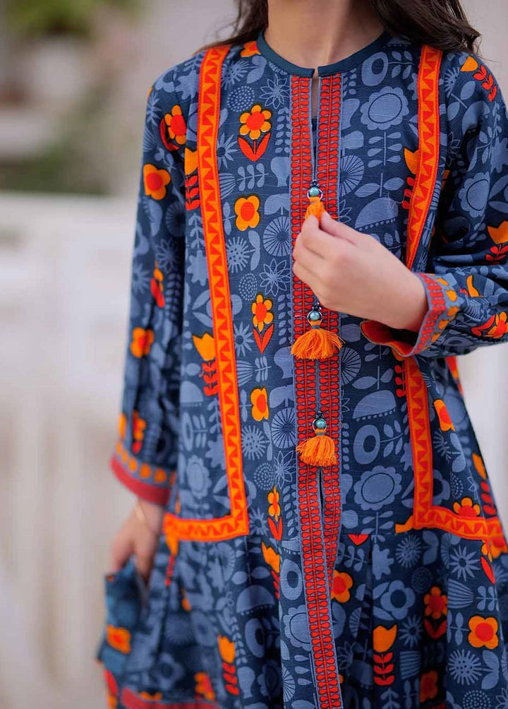 Senorita Cotton Casual 3 Piece Suit for Girls -  KAD-02379