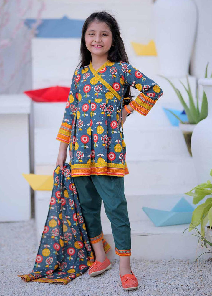 Senorita Khaddar Casual 3 Piece Suit for Girls -  KAD-02386