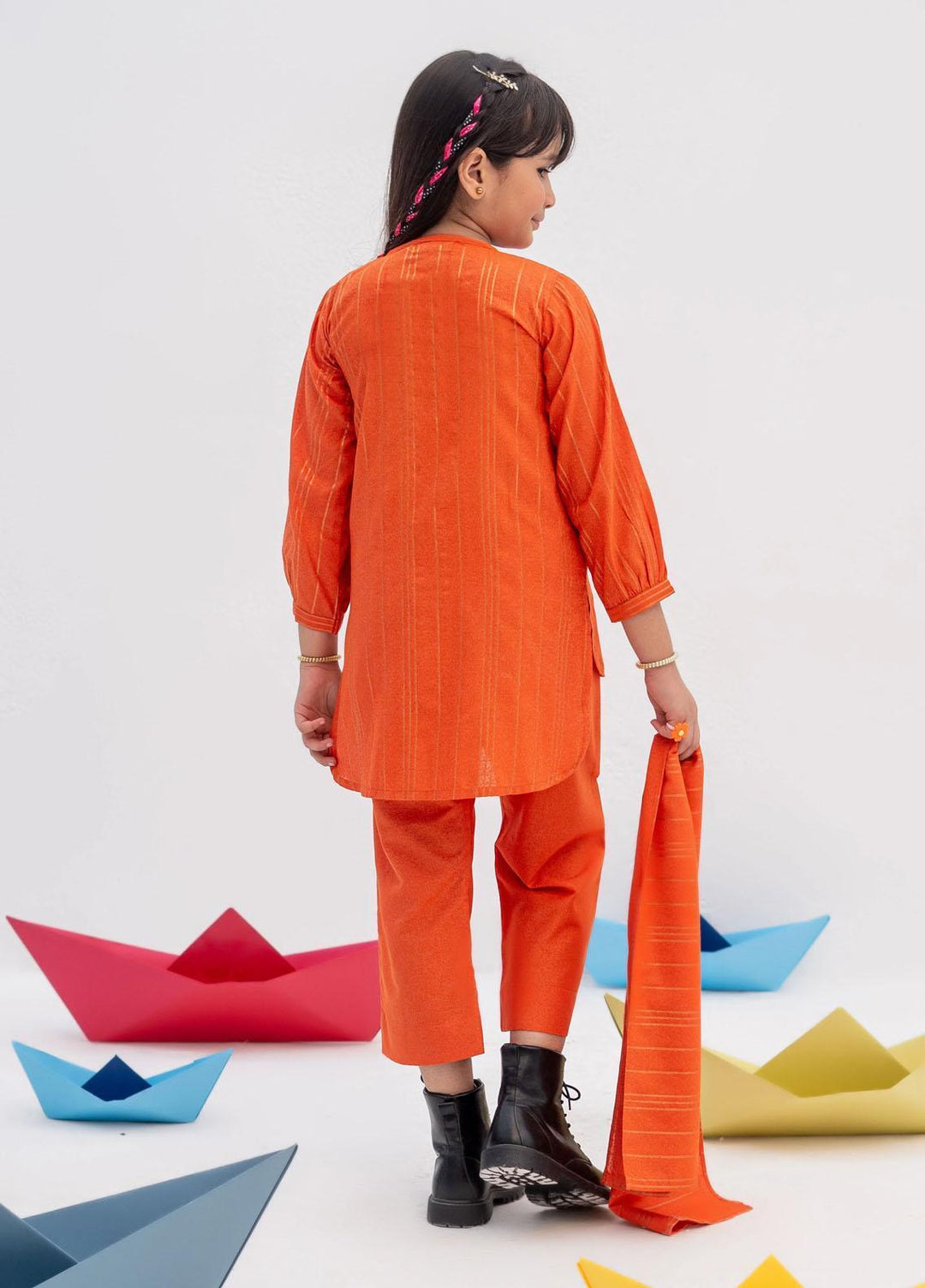 Senorita Karandi Casual 3 Piece Suit for Girls -  KAD-02437