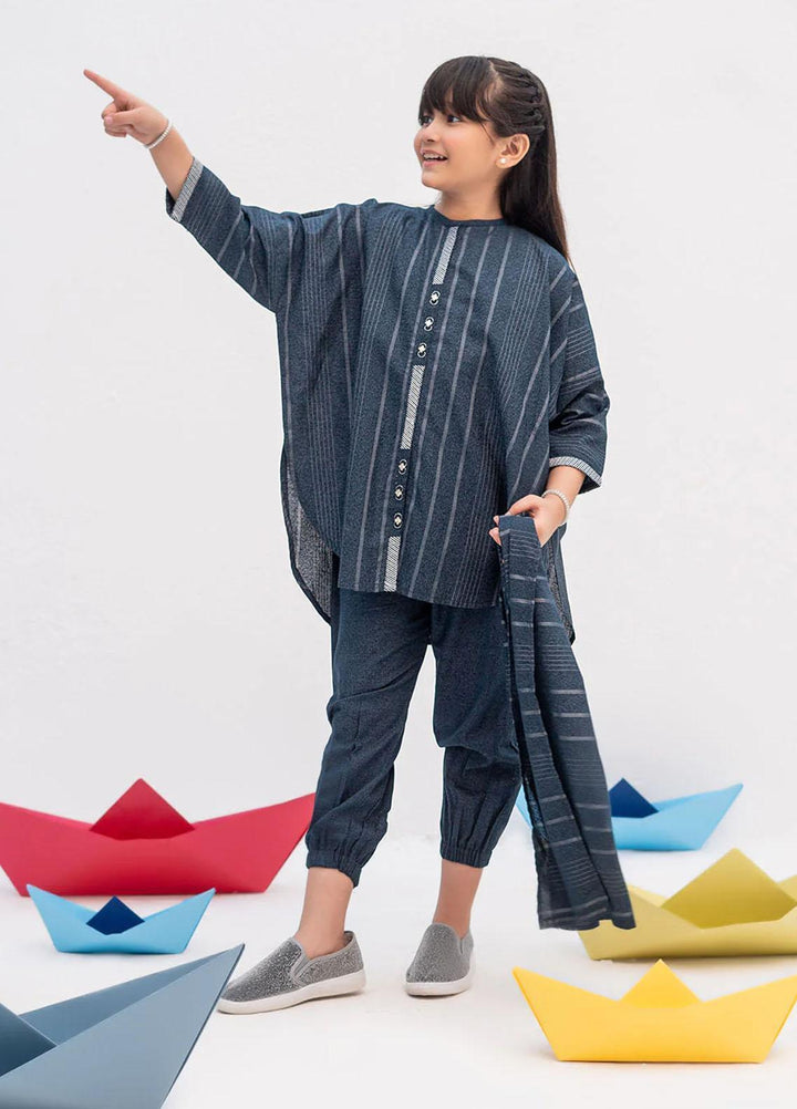 Senorita Karandi Casual 3 Piece Suit for Girls -  KAD-02443