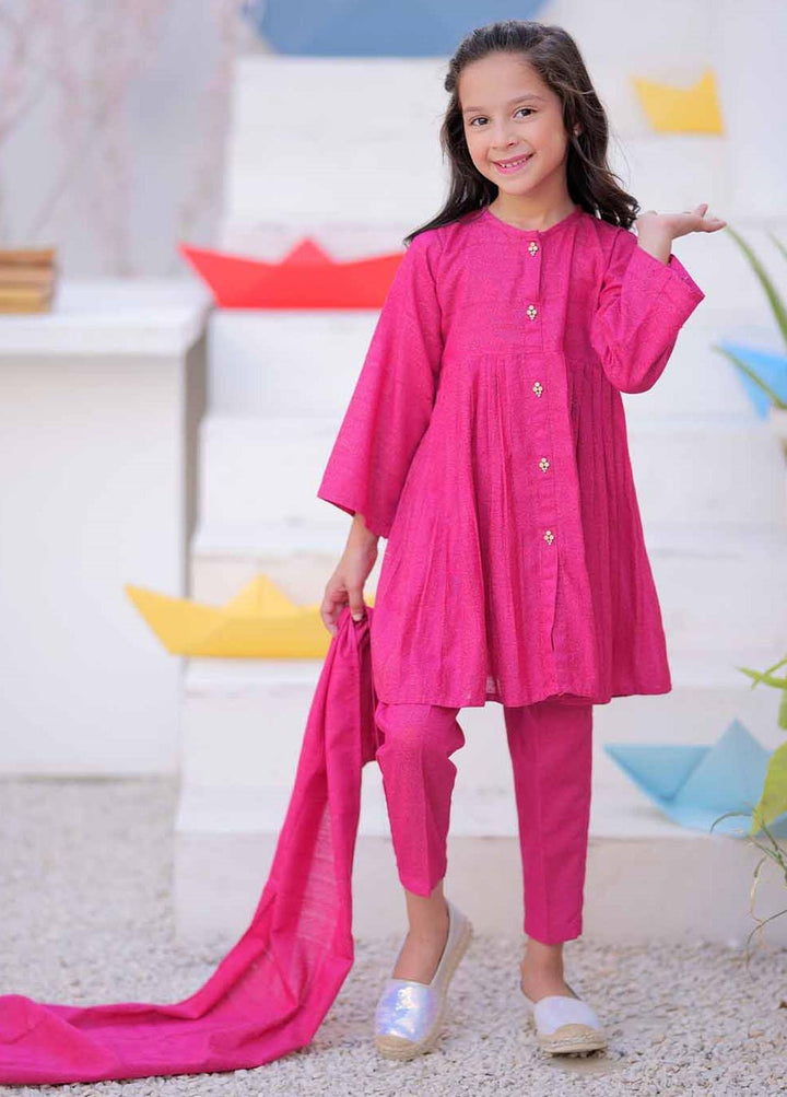 Senorita Karandi Casual 3 Piece Suit for Girls -  KAD-02484