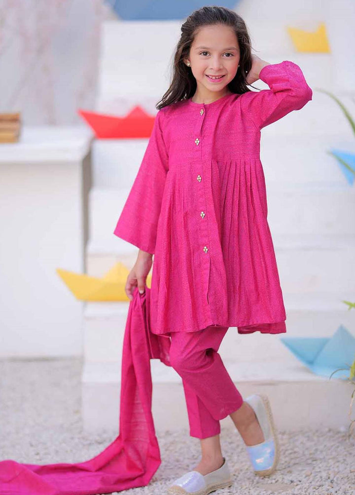 Senorita Karandi Casual 3 Piece Suit for Girls -  KAD-02484