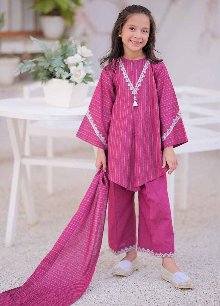 Senorita Karandi Casual 3 Piece Suit for Girls -  KAD-02485