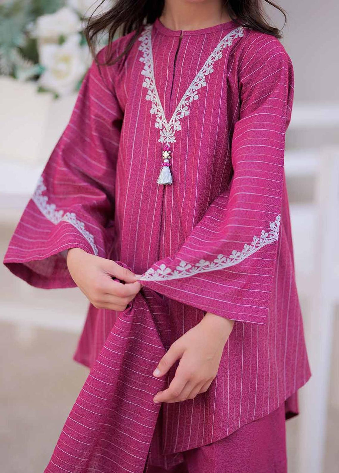 Senorita Karandi Casual 3 Piece Suit for Girls -  KAD-02485